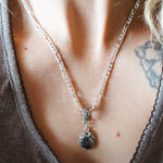 Pendant in Scenic Agate - Golden Road Crafted