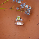 Peridot Ring (Size 7.5) - Golden Road Crafted