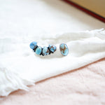 Periwinkle Ear Crawler + Stud in Golden Hills Turquoise - Golden Road Crafted