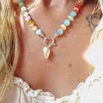 Pre-Order: Charm Keeper in Selenite - Golden Road Crafted