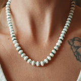 Pre-Order: Reversable Blossom in AAA Mother of Pearl and AAA Moss Agate - Golden Road Crafted
