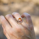 Red Jasper Ring (Size 7) - Golden Road Crafted