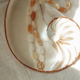 Reversable Blossom in Citrine - Golden Road Crafted