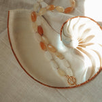 Reversable Blossom in Citrine - Golden Road Crafted