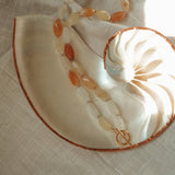 Reversable Blossom in Citrine - Golden Road Crafted