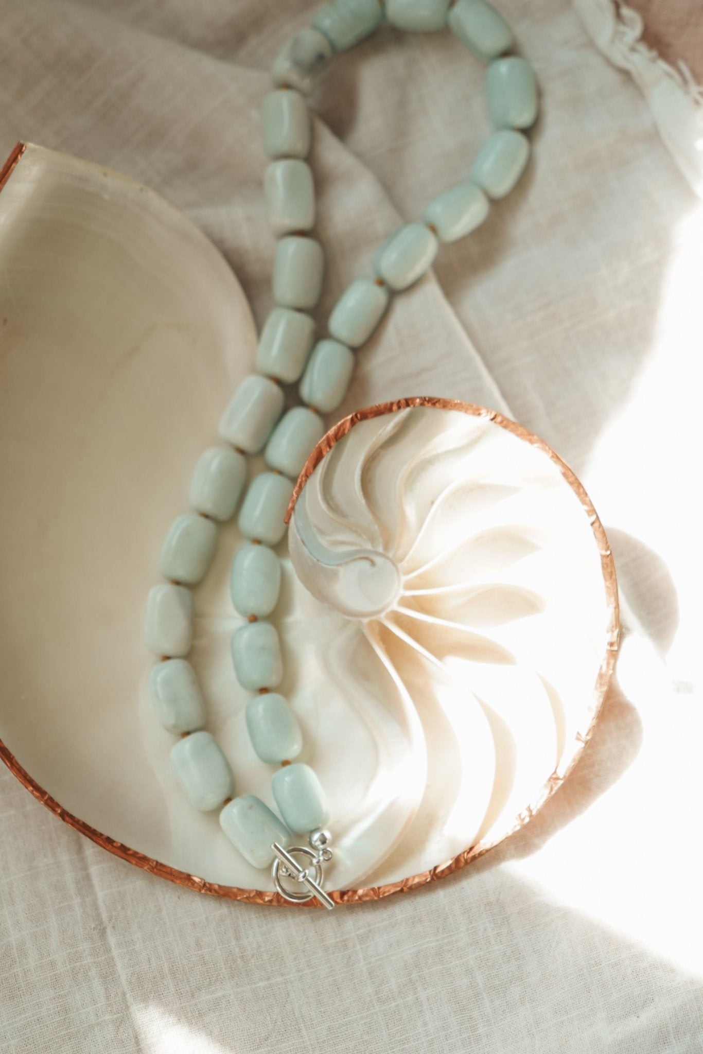 Reversable Blossom in Peruvian Opal - Golden Road Crafted