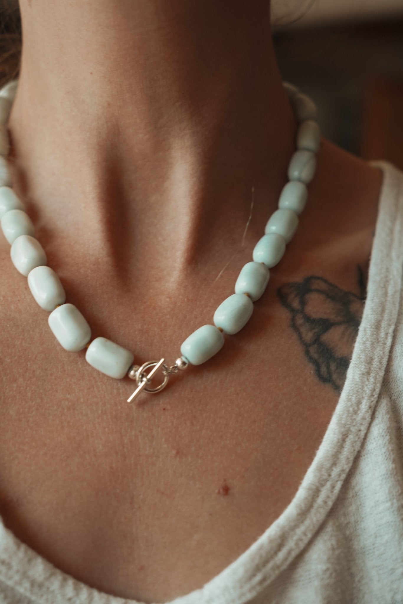 Reversable Blossom in Peruvian Opal - Golden Road Crafted
