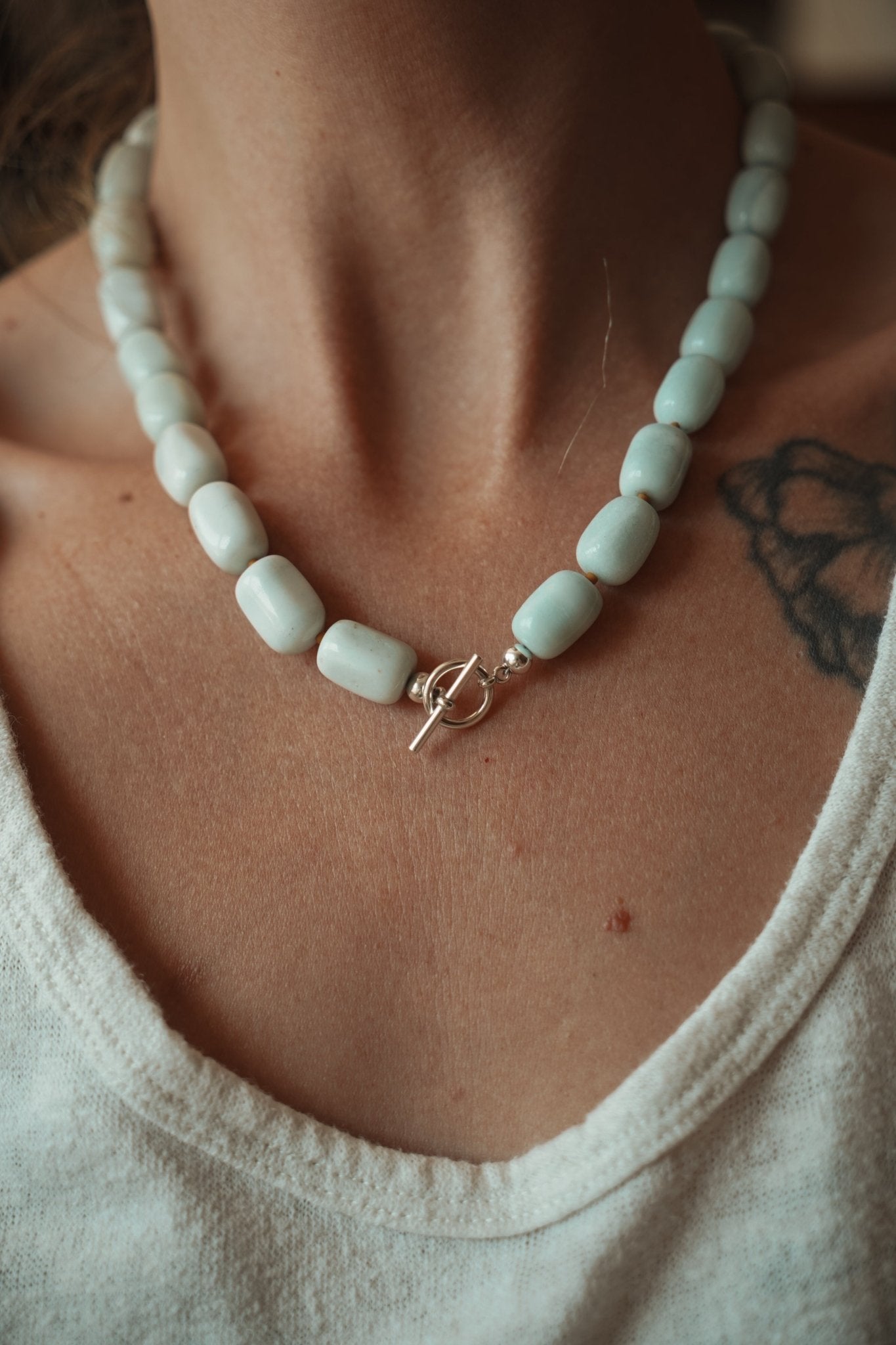 Reversable Blossom in Peruvian Opal - Golden Road Crafted