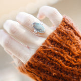 Ring in Ocean Jasper (Size 6.5) - Golden Road Crafted
