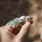 Ring in Ocean Jasper (Size 6.5) - Golden Road Crafted