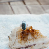 Ring in Ocean Jasper (Size 7) - Golden Road Crafted