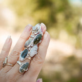 Ring in Ocean Jasper (Size 7) - Golden Road Crafted