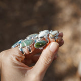 Ring in Ocean Jasper (Size 7) - Golden Road Crafted