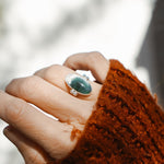 Ring in Ocean Jasper (Size 7) - Golden Road Crafted