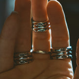 Ring in Royston Turquoise (Size 5) - Golden Road Crafted