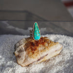 Ring in Royston Turquoise (Size 5) - Golden Road Crafted