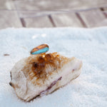 Ring in Royston Turquoise (Size 5.25) - Golden Road Crafted