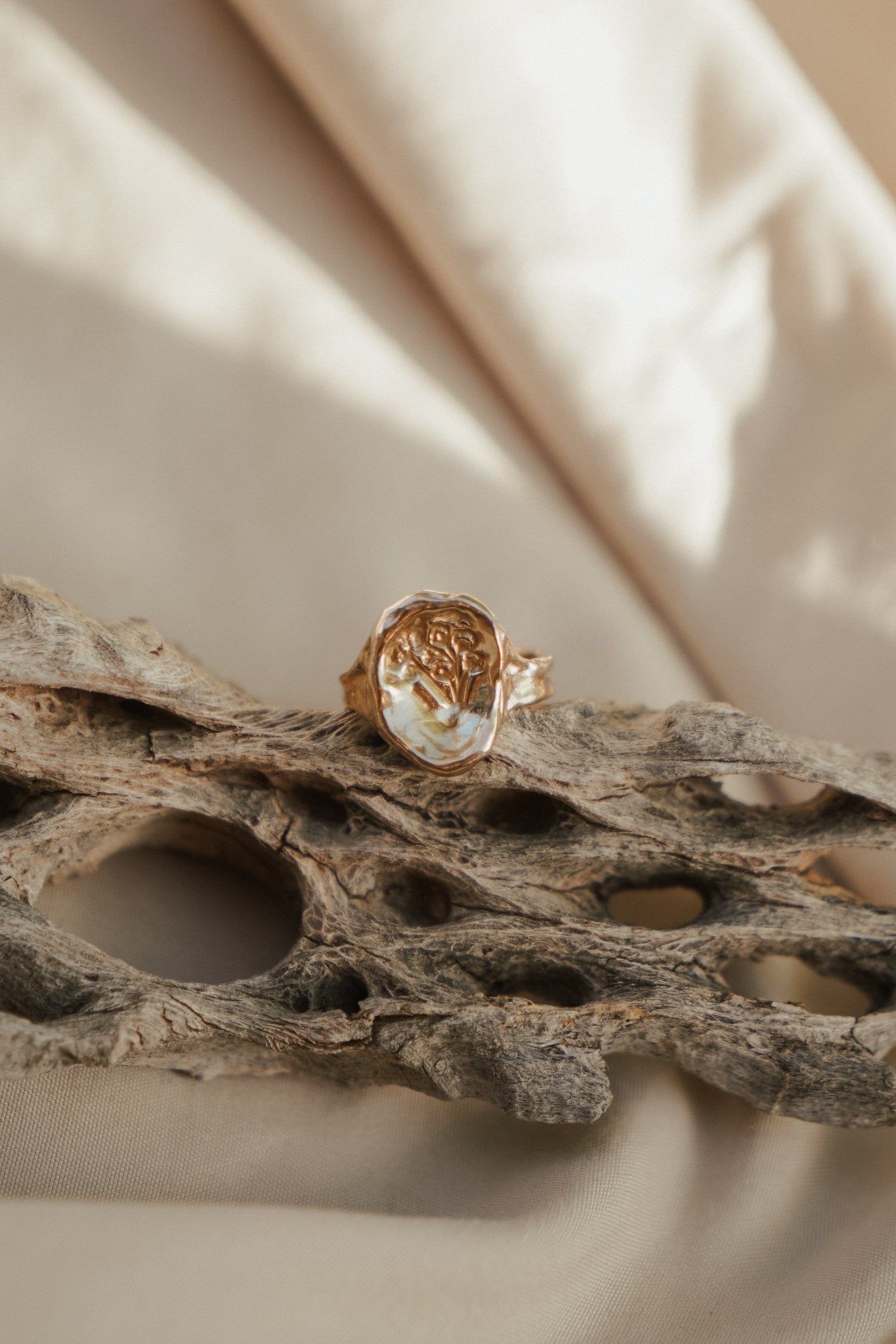 Rooted Spirit Ring - Golden Road Crafted