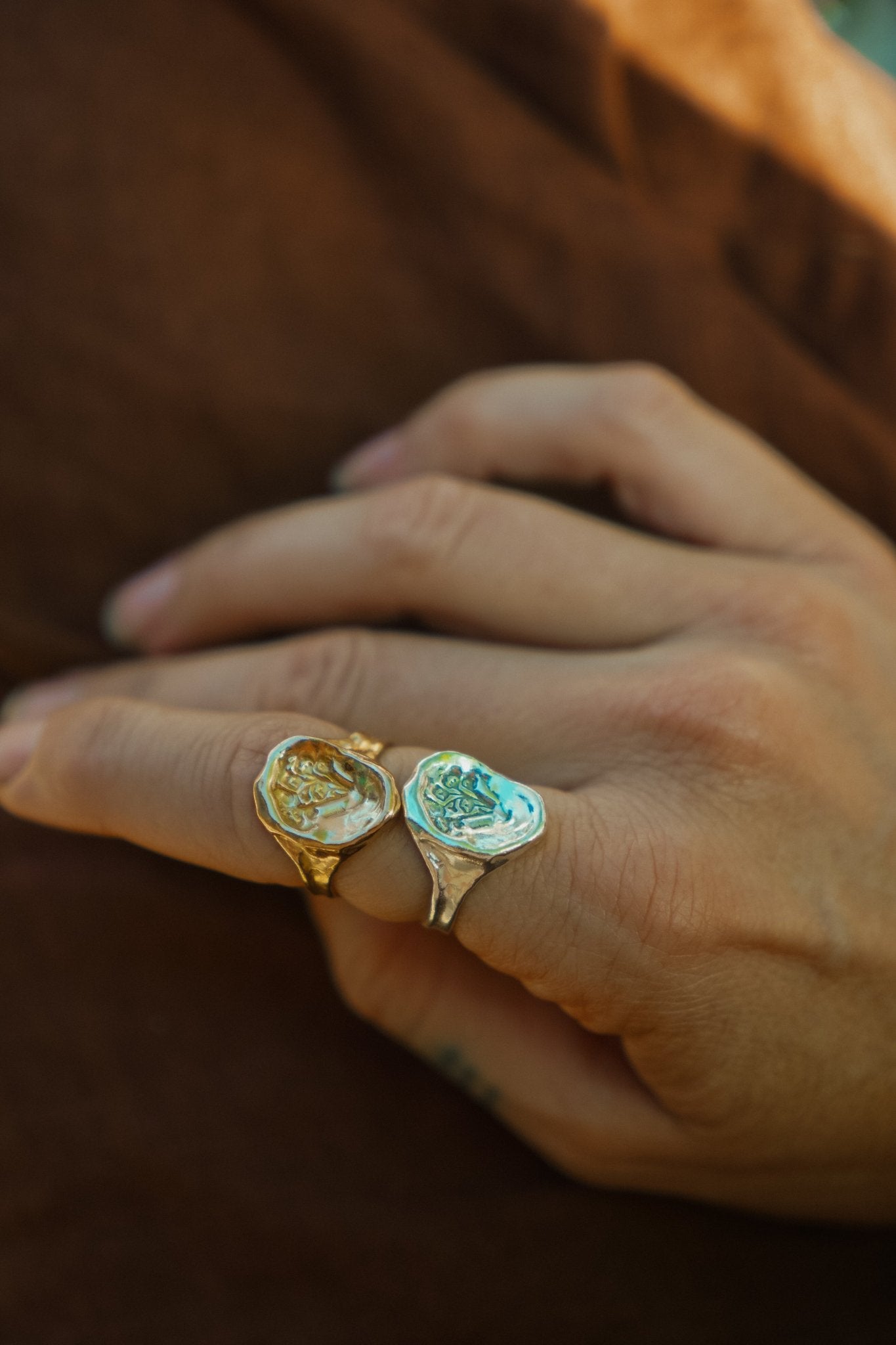 Rooted Spirit Ring - Golden Road Crafted