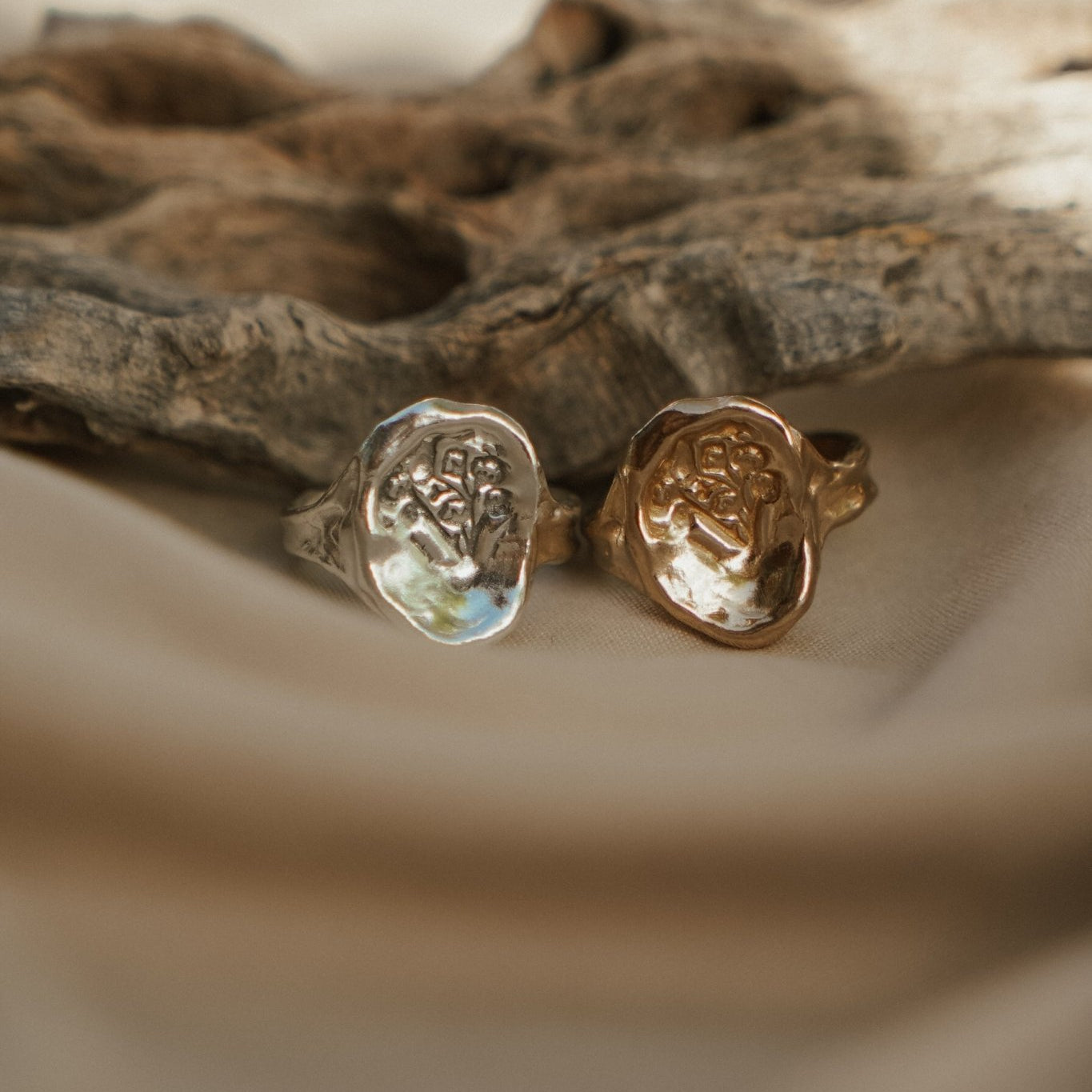 Rooted Spirit Ring - Golden Road Crafted