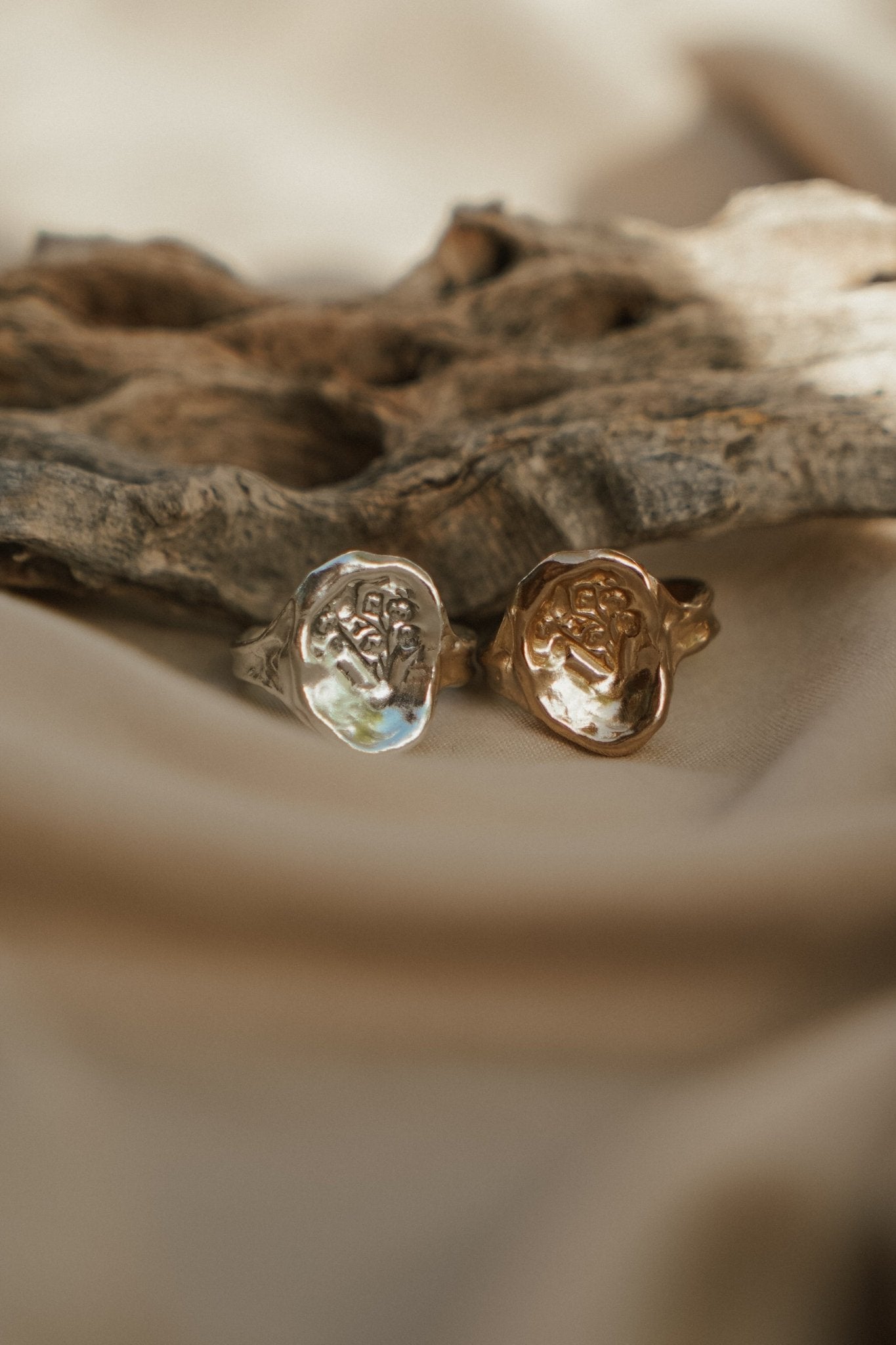 Rooted Spirit Ring - Golden Road Crafted