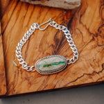 Royston Ribbon Curb Chain Bracelet - Golden Road Crafted