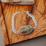 Royston Ribbon Curb Chain Bracelet - Golden Road Crafted