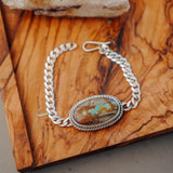Royston Ribbon Curb Chain Bracelet - Golden Road Crafted
