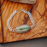 Royston Ribbon Curb Chain Bracelet - Golden Road Crafted