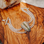 Royston Ribbon Curb Chain Bracelet - Golden Road Crafted