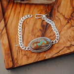 Royston Ribbon Curb Chain Bracelet - Golden Road Crafted