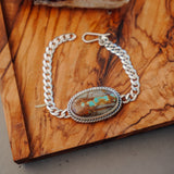 Royston Ribbon Curb Chain Bracelet - Golden Road Crafted