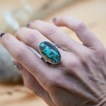 Royston Ribbon Ring (Size 10.25) - Golden Road Crafted