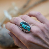Royston Ribbon Ring (Size 10.25) - Golden Road Crafted