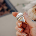 Royston Ribbon Ring (Size 6.25) - Golden Road Crafted