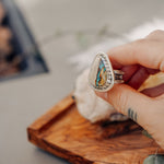 Royston Ribbon Ring (Size 6.5) - Golden Road Crafted