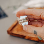 Royston Ribbon Ring (Size 8) - Golden Road Crafted