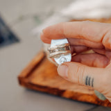 Royston Ribbon Ring (Size 8) - Golden Road Crafted