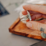 Royston Ribbon Ring (Size 8) - Golden Road Crafted