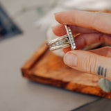 Royston Ribbon Ring (Size 8) - Golden Road Crafted