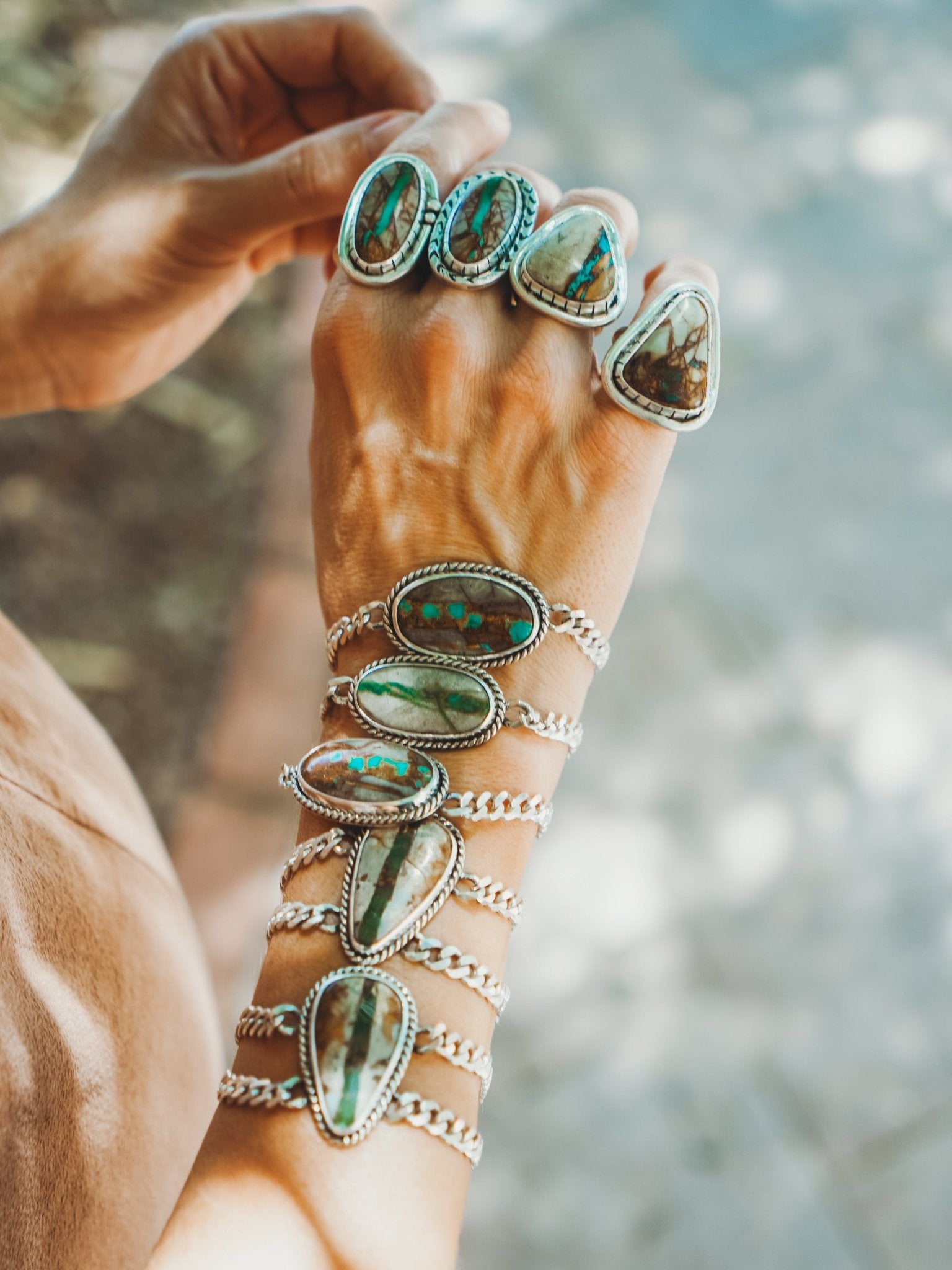 Royston Ribbon Ring (Size 8) - Golden Road Crafted