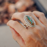 Royston Ribbon Ring (Size 8) - Golden Road Crafted