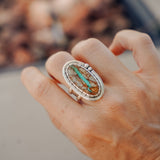 Royston Ribbon Ring (Size 8) - Golden Road Crafted