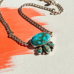 Saturday Stoke Necklace in Sonoran Mtn w/ curb chain - Golden Road Crafted