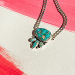Saturday Stoke Necklace in Sonoran Mtn w/ curb chain - Golden Road Crafted
