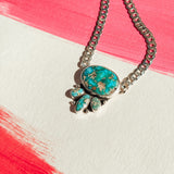 Saturday Stoke Necklace in Sonoran Mtn w/ curb chain - Golden Road Crafted