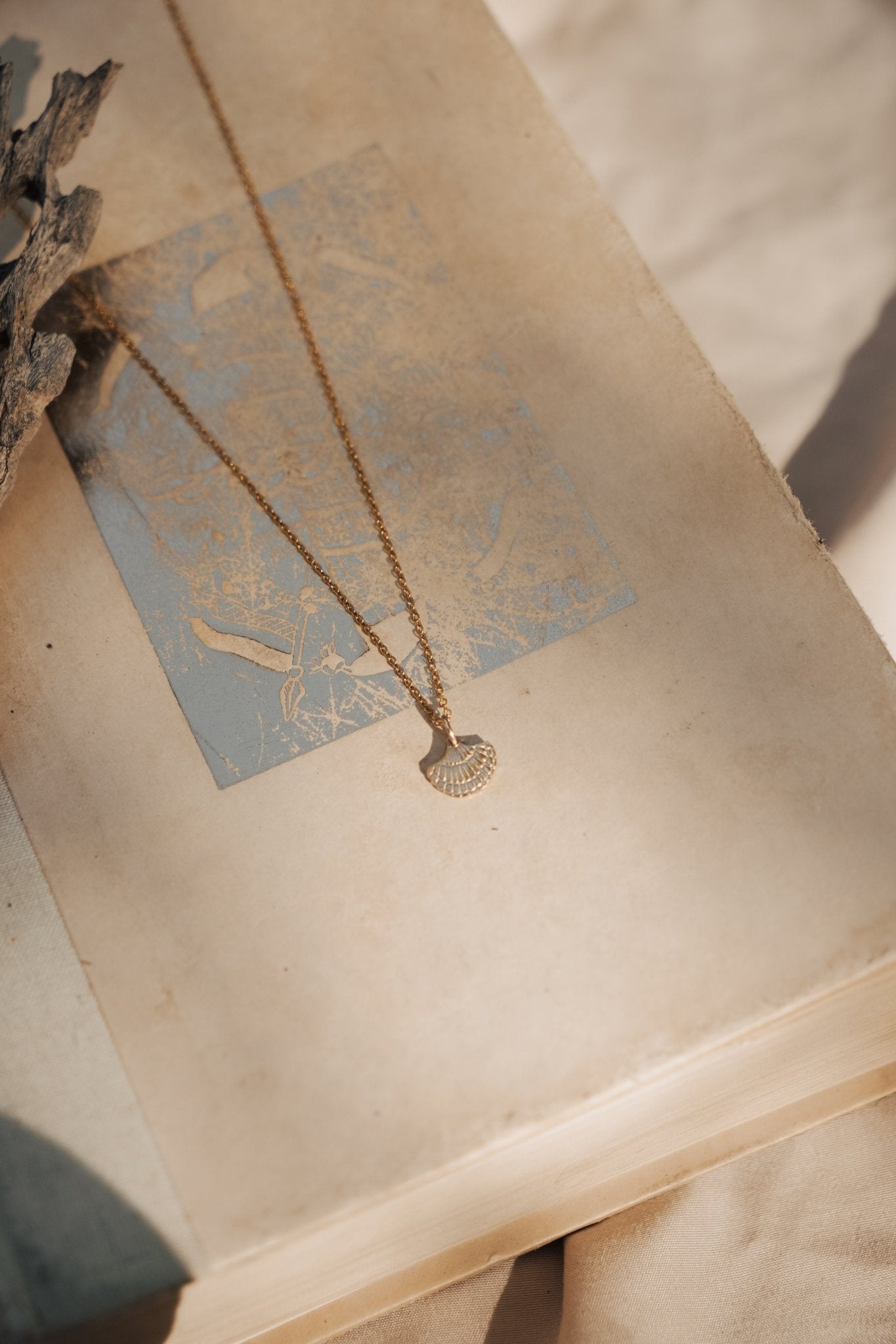 Shell Necklace in 14k Gold - Fill - Golden Road Crafted