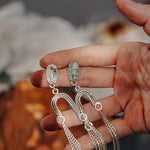 Shoulder Dusters in Confetti Chrysacola - Golden Road Crafted