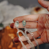 Shoulder Dusters in Confetti Chrysacola - Golden Road Crafted