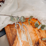 Shoulder Dusters in Confetti Chrysacola - Golden Road Crafted